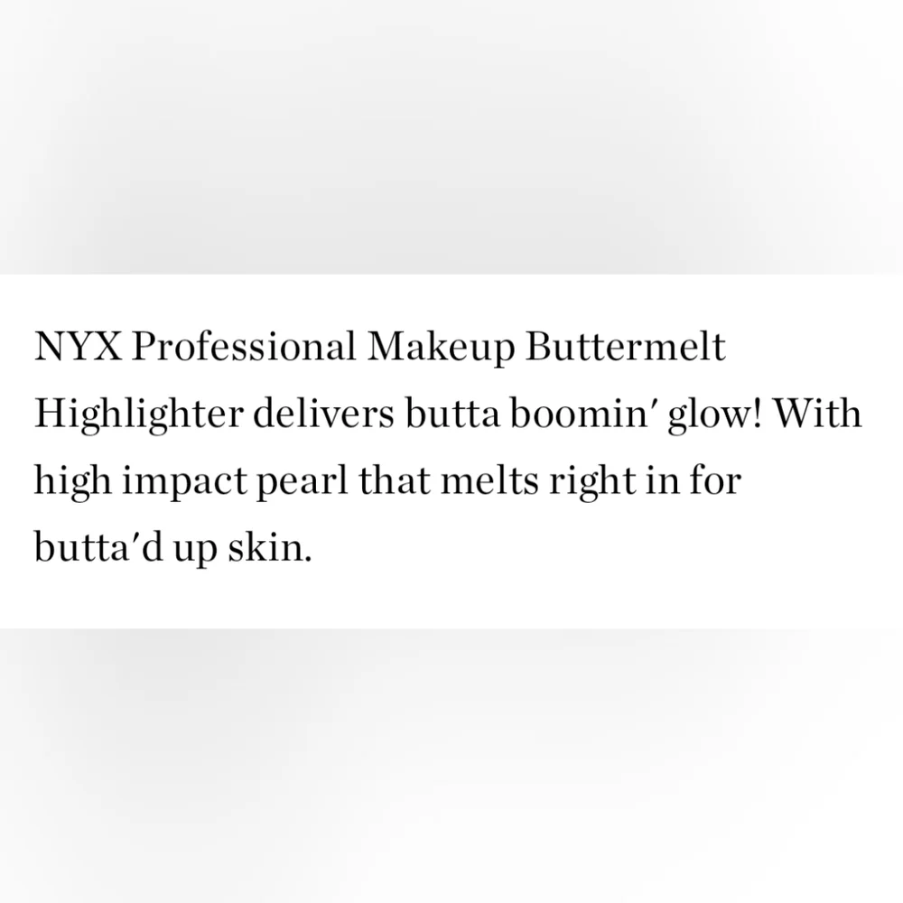 HP 🎉 NYX Professional Makeup Highlighter - Shimmering Bronze ✨🆕